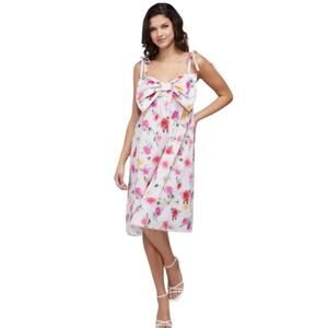 *Wildfox Laurent Floral Bow Midi Dress - Sz XS